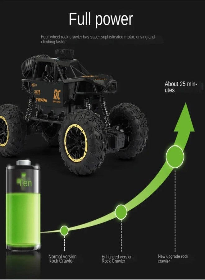 Sky Tech® Rock Crawler Car with Smoke Offroader Rc Car High Speed 5 Functions 1:16 RC Car with Smoke Fog Styled Climbing Monster Truck Rechargeable Remote Control Car for Kids 【Colors as Per Stock】 - Image 3